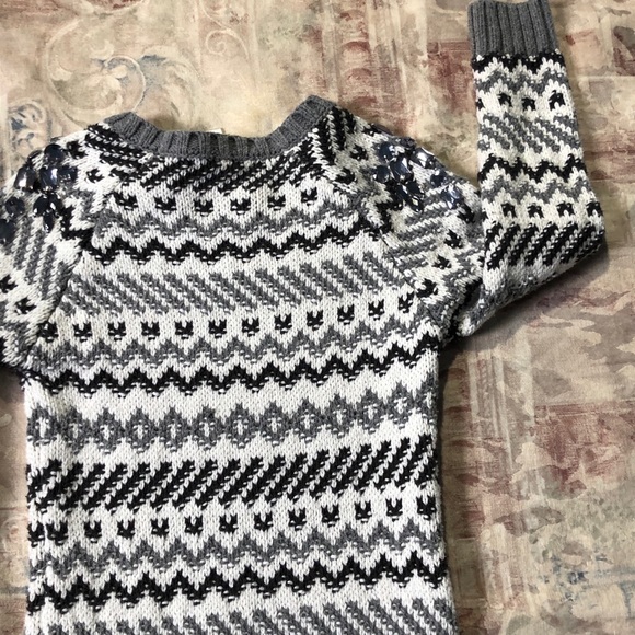 Max Studio Jeweled Sweater Dress Size 5/6 - Picture 5 of 8